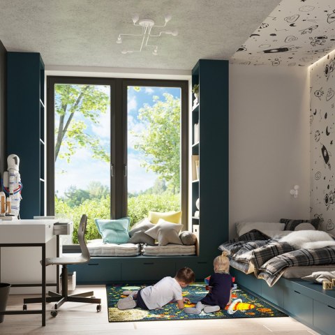 Sollux Lighting Żyrandol VECTOR 4 biały