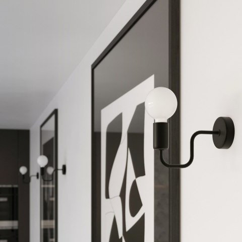 Sollux Lighting Żyrandol VECTOR 4 czarny