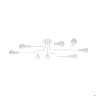 Sollux Lighting Żyrandol VECTOR 8 biały