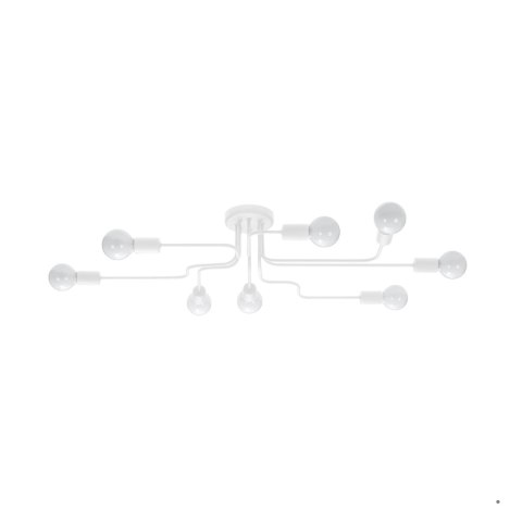 Sollux Lighting Żyrandol VECTOR 8 biały