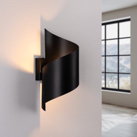 Sollux Lighting Kinkiet TALASSA czarny
