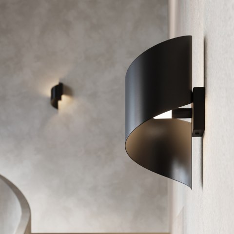 Sollux Lighting Kinkiet TALASSA czarny