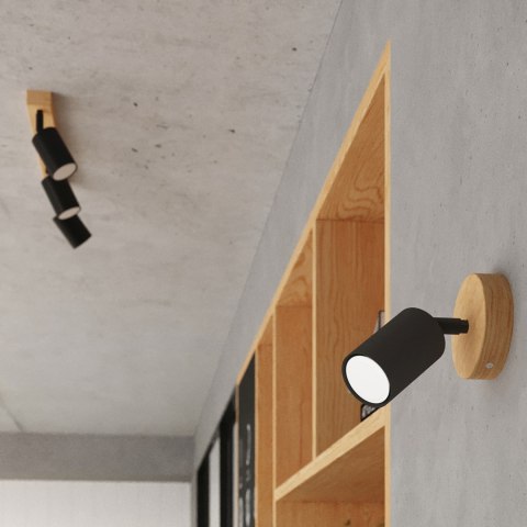 Sollux Lighting Kinkiet VERDO czarny