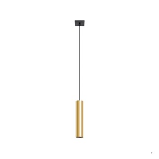 Sollux Lighting Lampa Wisząca LAGOS 1 złoty połysk
