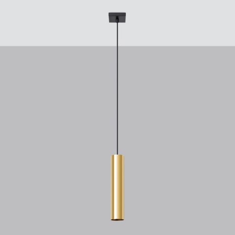 Sollux Lighting Lampa Wisząca LAGOS 1 złoty połysk
