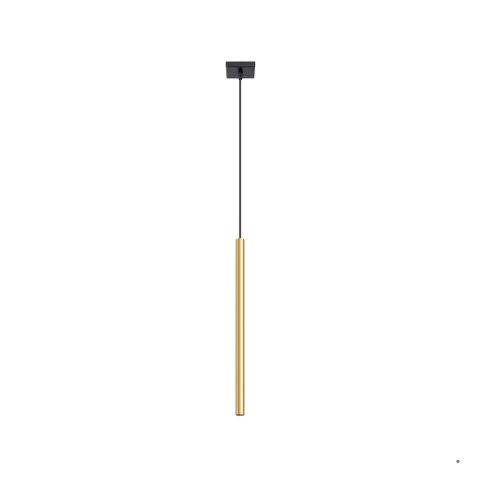 Sollux Lighting Lampa Wisząca PASTELO 1 złoty połysk