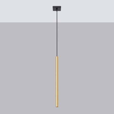 Sollux Lighting Lampa Wisząca PASTELO 1 złoty połysk