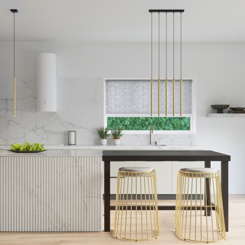 Sollux Lighting Lampa Wisząca PASTELO 3P złoty połysk