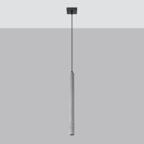 Sollux Lighting Lampa wisząca PASTELO 1 beton