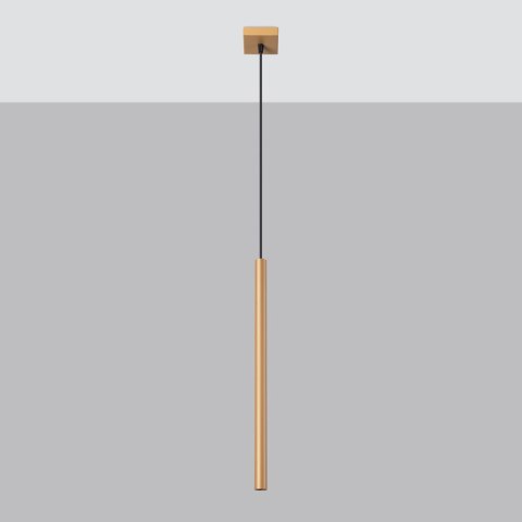 Sollux Lighting Lampa wisząca PASTELO 1 złota