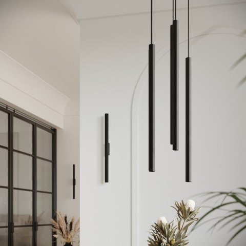 Sollux Lighting Lampa wisząca PASTELO 2 czarna