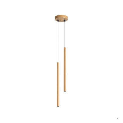 Sollux Lighting Lampa wisząca PASTELO 2 złota