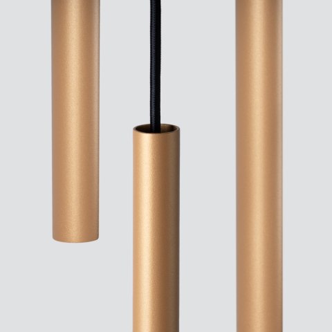 Sollux Lighting Lampa wisząca PASTELO 3P złota