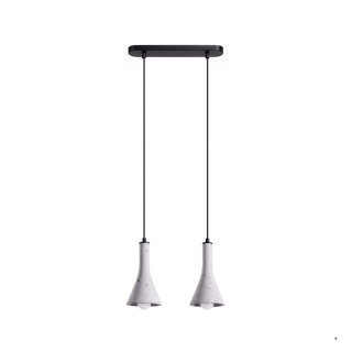 Sollux Lighting Lampa wisząca REA 2 beton