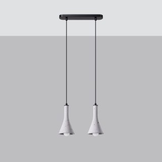 Sollux Lighting Lampa wisząca REA 2 beton