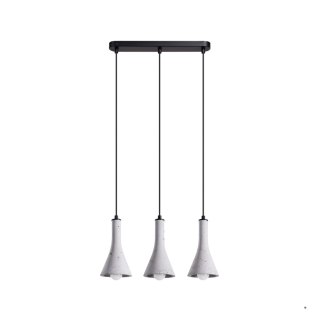 Sollux Lighting Lampa wisząca REA 3L beton