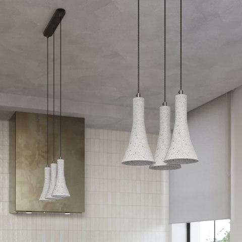 Sollux Lighting Lampa wisząca REA 3P beton