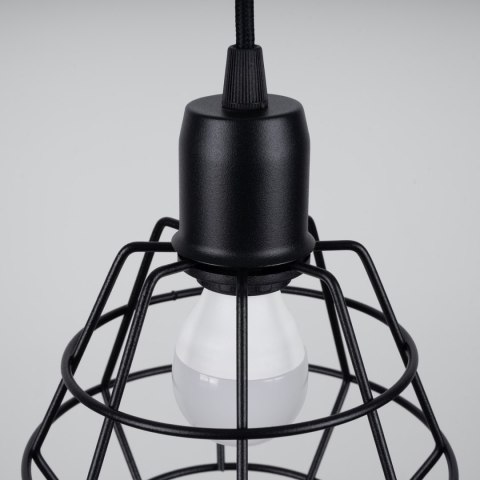 Sollux Lighting Lampa wisząca SUBA 3P czarna