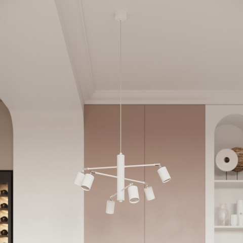 Sollux Lighting Plafon LEMMI 6L biały