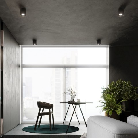 Sollux Lighting Plafon MIKA czarny