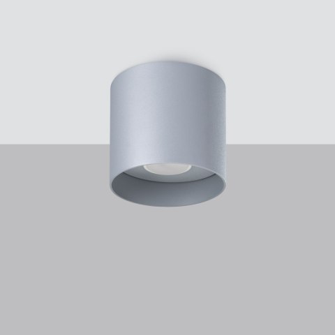 Sollux Lighting Plafon MIKA szary