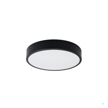 Sollux Lighting Plafon ONYX 40 czarny LED 3000K
