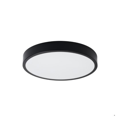 Sollux Lighting Plafon ONYX 50 czarny LED 3000K