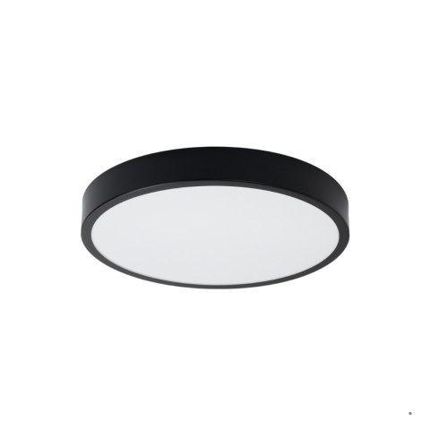 Sollux Lighting Plafon ONYX 50 czarny LED 3000K