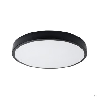 Sollux Lighting Plafon ONYX 60 czarny LED 3000K