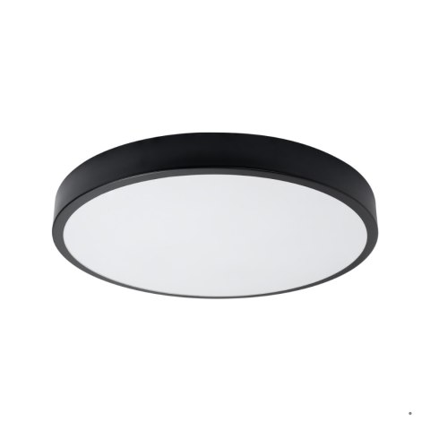 Sollux Lighting Plafon ONYX 60 czarny LED 3000K
