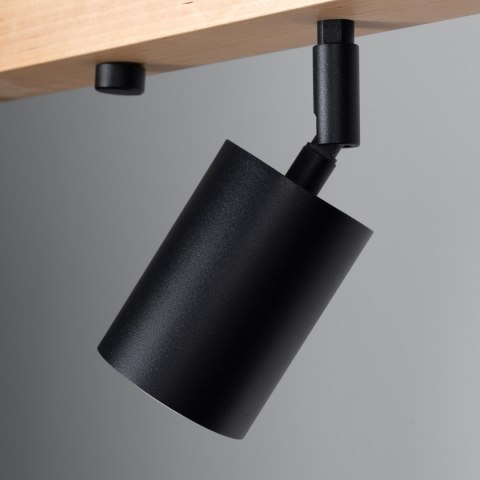 Sollux Lighting Plafon VERDO 4 czarny
