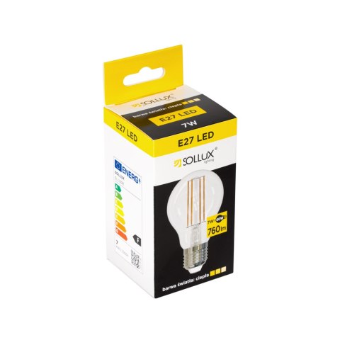 Sollux Lighting Żarówka LED E27 3000K 7W 760lm