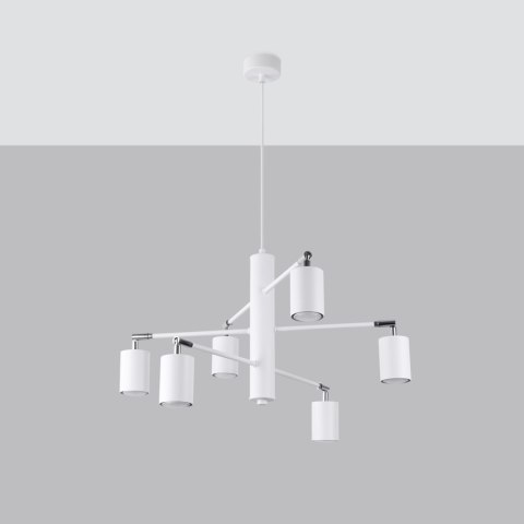Sollux Lighting Żyrandol LEMMI 6 biały