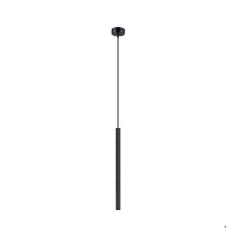 Sollux Lighting Lampa wisząca ARCHE 1 czarna