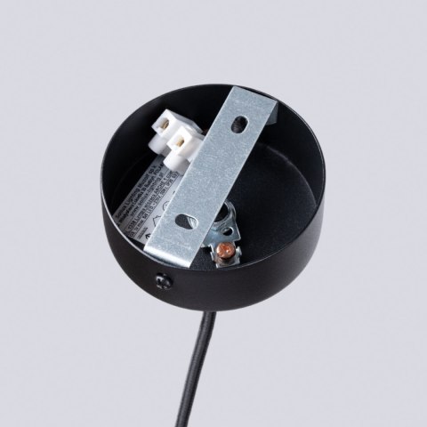 Sollux Lighting Lampa wisząca ARCHE 1 czarna