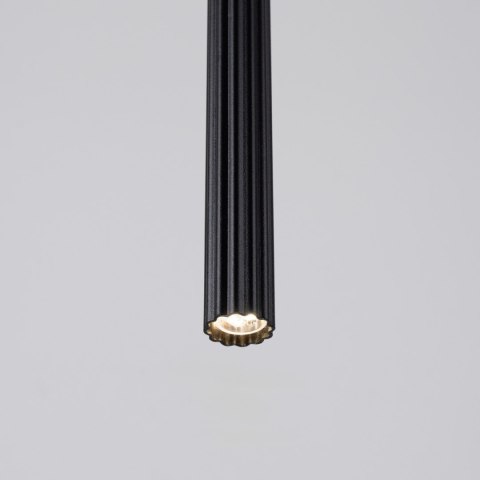 Sollux Lighting Lampa wisząca ARCHE 1 czarna