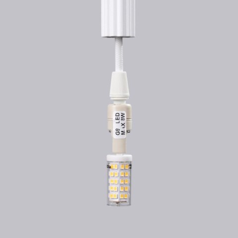 Sollux Lighting Lampa wisząca ARCHE 3P biała