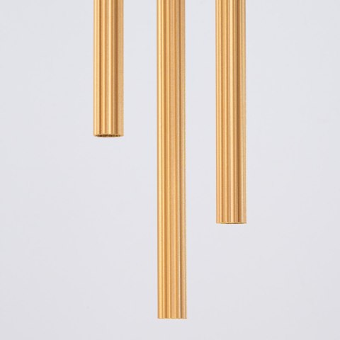 Sollux Lighting Lampa wisząca ARCHE 3P złota