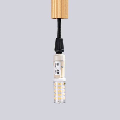Sollux Lighting Lampa wisząca ARCHE 3P złota
