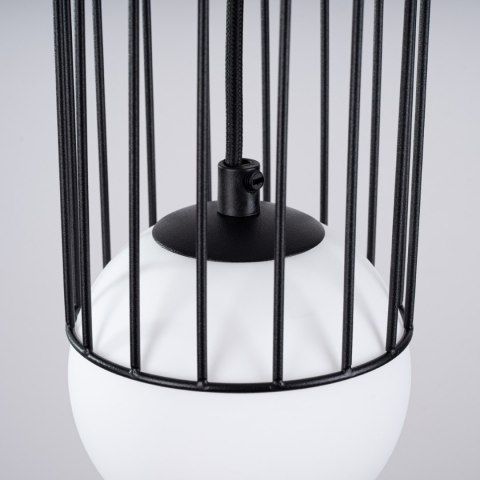 Sollux Lighting Lampa wisząca BRINA 1 czarna