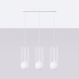 Sollux Lighting Lampa wisząca BRINA 3L biała