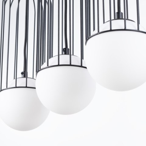 Sollux Lighting Lampa wisząca BRINA 3L czarna