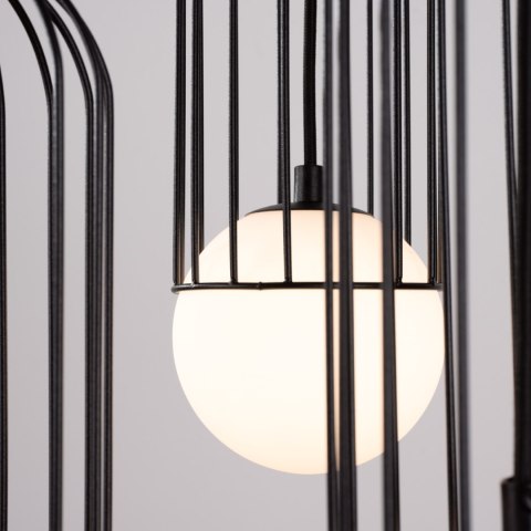Sollux Lighting Lampa wisząca BRINA 3P czarna