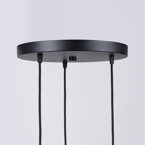 Sollux Lighting Lampa wisząca BRINA 3P czarna