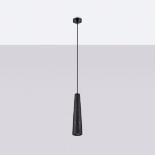 Sollux Lighting Lampa wisząca ELECTRA czarna beton