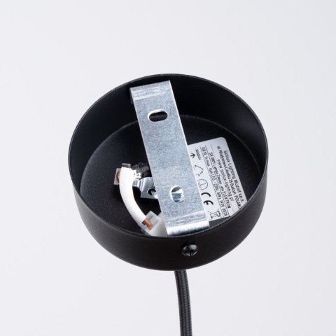 Sollux Lighting Lampa wisząca ELECTRA czarna beton