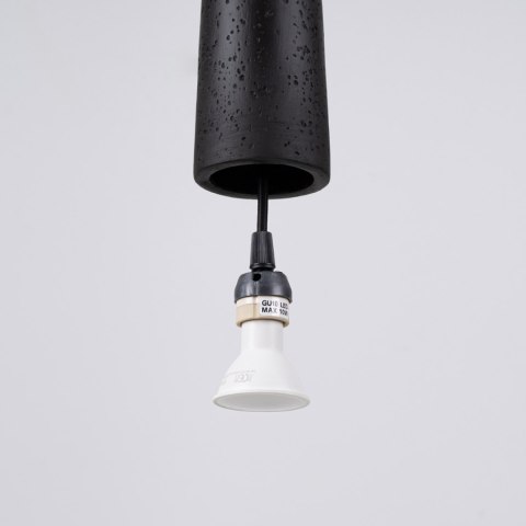 Sollux Lighting Lampa wisząca ELECTRA czarna beton