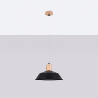 Sollux Lighting Lampa wisząca FANO czarna