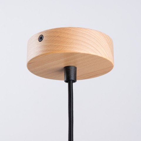 Sollux Lighting Lampa wisząca FANO czarna