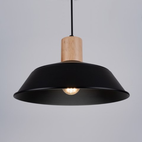 Sollux Lighting Lampa wisząca FANO czarna